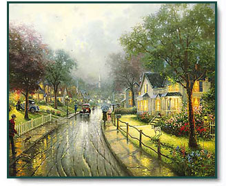 Thomas Kinkade - Hometown Memories