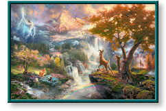 Bambi's First Year by Thomas Kinkade