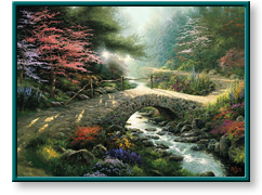 Bridge of Faith by Thomas Kinkade