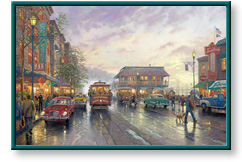 City by the Bay by Thomas Kinkade