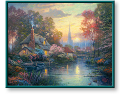 Nanette's Cottage by Thomas Kinkade