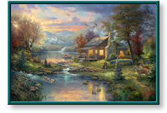 Nature's Paradise by Thomas Kinkade