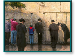 The Wailing Wall, Jerusalem by Thomas Kinkade