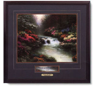 Thomas Kinkade - Beside Still Waters - open edition inspirational art print