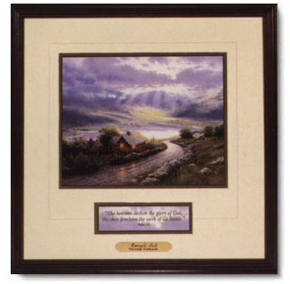 Thomas Kinkade - Emerald Isle Cottage - open edition inspirational art print