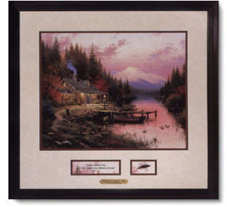 Thomas Kinkade - The End of a Perfect Day I - open edition inspirational art print