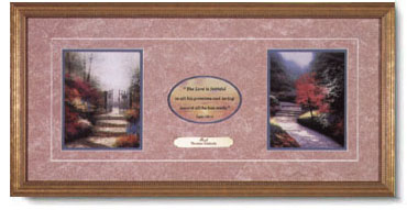 Thomas Kinkade - Faith - open edition inspirational art print