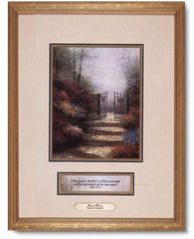Thomas Kinkade - Garden of Promise - open edition inspirational art print