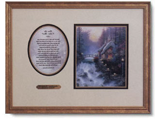 Thomas Kinkade - Sweetheart Cottage II - open edition inspirational art print