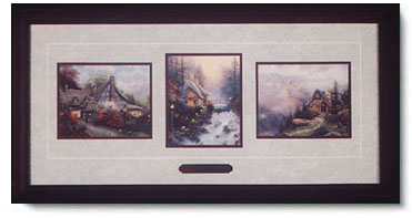 Thomas Kinkade - Sweetheart Cottages - open edition inspirational art print
