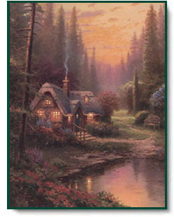 Thomas Kinkade - Meadowood Cottage