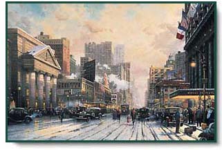 Thomas Kinkade - New York 1932