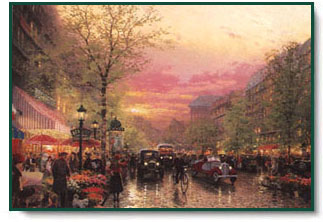 Thomas Kinkade - Paris, City of Lights