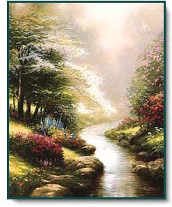 Thomas Kinkade - Petals of Hope