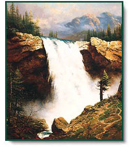 Thomas Kinkade - The Power and the Majesty