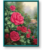 Thomas Kinkade - A Perfect Red Rose