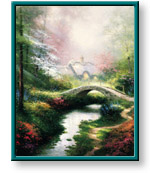 Thomas Kinkade: Brookside Hideaway