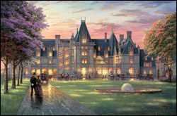 Elegant Evening at Biltmore by Thomas Kinkade