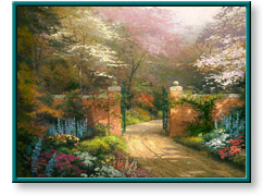 Gate of New Beginnings by Thomas Kinkade