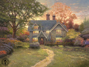 Gingerbread Cottage by Thomas Kinkade