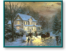 Thomas Kinkade: Home for the Holidays