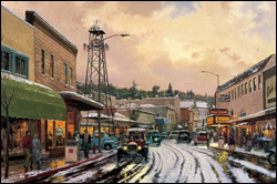 Main Street Matinee by Thomas Kinkade