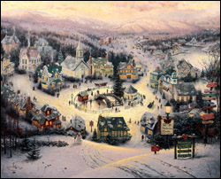 St. Nicholas Circle by Thomas Kinkade