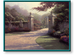 Summer Gate by Thomas Kinkade