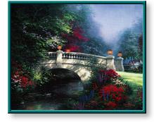 Thomas Kinkade: The Broadwater Bridge