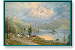 The Edge of the Wilderness by Thomas Kinkade