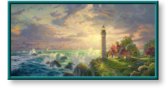 The Guiding Light by Thomas Kinkade