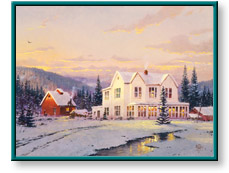 Thomas Kinkade: The Lights of Home