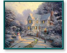 Thomas Kinkade: The Night Before Christmas