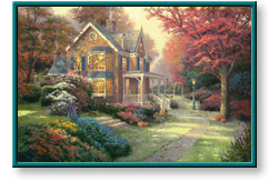 Victorian Autumn by Thomas Kinkade