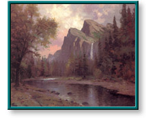 Yosemite Valley by Thomas Kinkade