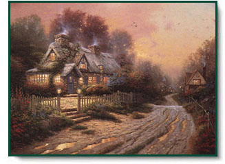Thomas Kinkade - Teacup Cottage