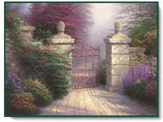 Thomas Kinkade - The Open Gate
