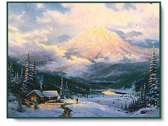 Thomas Kinkade - The Warmth of Home