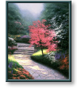 Thomas Kinkade - Afternoon Light, Dogwood