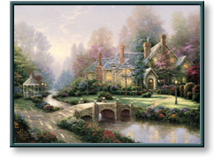 Thomas Kinkade - Beyond Spring Gate