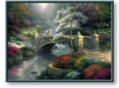 Thomas Kinkade - Bridge of Hope