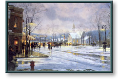 Thomas Kinkade - Evening Service