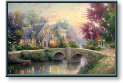 Thomas Kinkade - Lamplight Manor