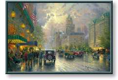 Thomas Kinkade - New York, Fifth Avenue