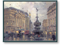 Thomas Kinkade - Piccadilly Circus, London