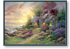 Thomas Kinkade - Seaside Hideaway