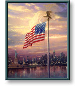 Thomas Kinkade - The Light of Freedom