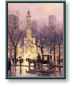 Thomas Kinkade - The Water Tower, Chicago