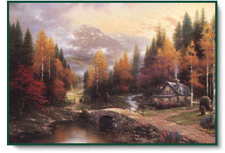 Thomas Kinkade - The Valley of Peace