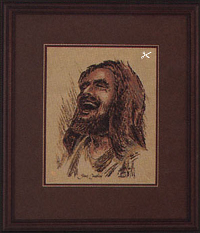 Ralph Kozak Laughing Jesus Christ Centered Art